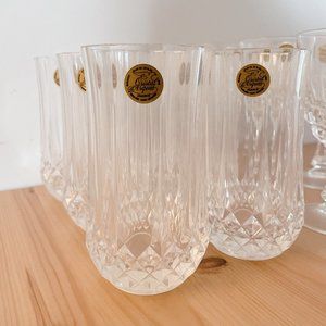 Cristal D'Arques French Crystal Highball/Tumbler Glasses - Set of 6